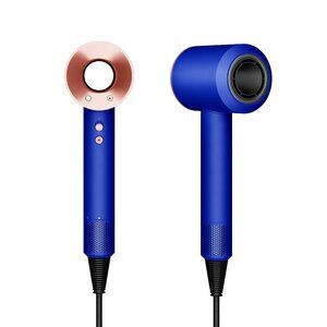 DYSON Supersonic Hairdryer, NEW-Vinca Blue/Rose, 5 attachments ORIGINAL